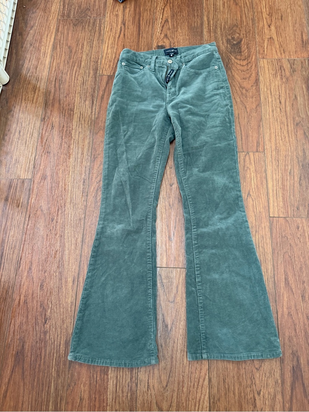Lucky Brand Green Corduroy Bootcut Pants